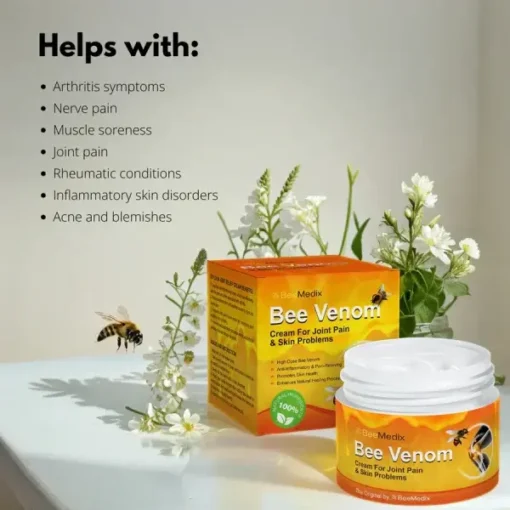 Bee Venom Pain Suppression Joint Healing Cream - Image 2