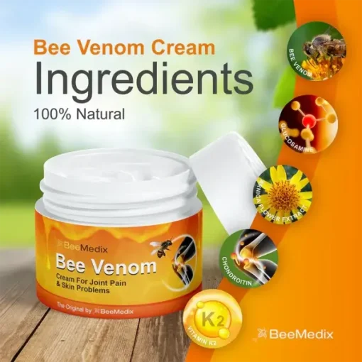 Bee Venom Pain Suppression Joint Healing Cream - Image 3