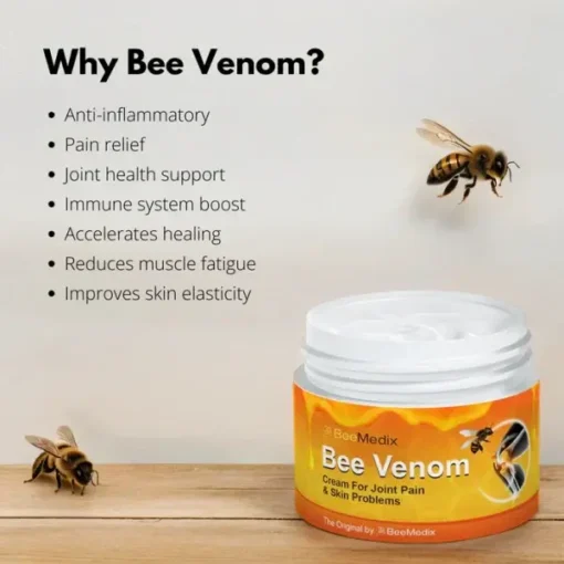 Bee Venom Pain Suppression Joint Healing Cream - Image 4