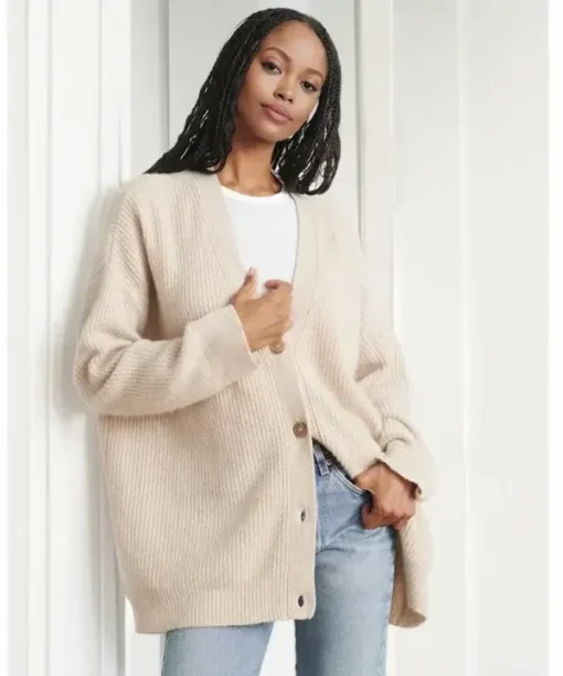 Cashmere Cocoon Cardigan - Image 12