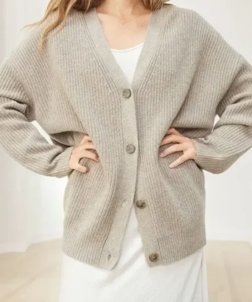 Cashmere Cocoon Cardigan - Image 15