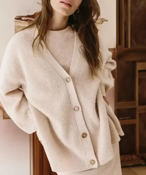 Cashmere Cocoon Cardigan - Image 17