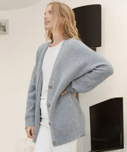 Cashmere Cocoon Cardigan - Image 8