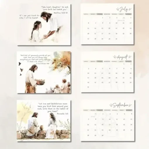 Christianity 2025 Bible Verse Calendar - Image 3