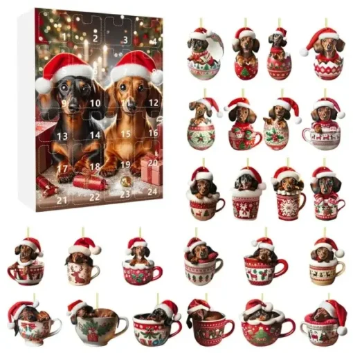 Christmas Dachshund Advent Calendar - Image 10