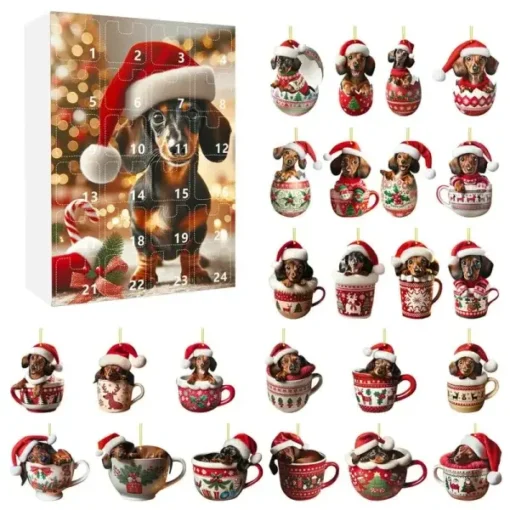 Christmas Dachshund Advent Calendar - Image 11