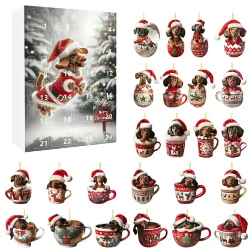 Christmas Dachshund Advent Calendar - Image 9