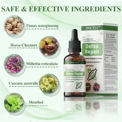 DOCTIA™ Detox Repair Supplement drops - Image 9