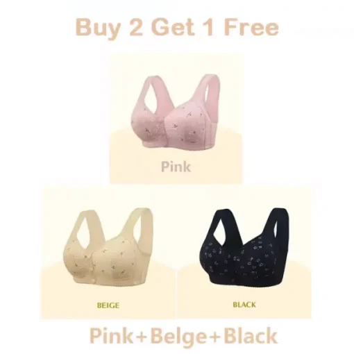 Design for Senior Front Closure Cotton Bra - Image 16