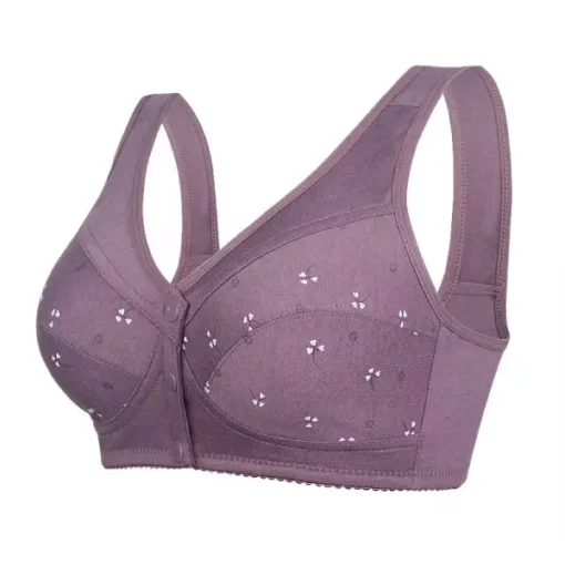 Design for Senior Front Closure Cotton Bra - Image 4