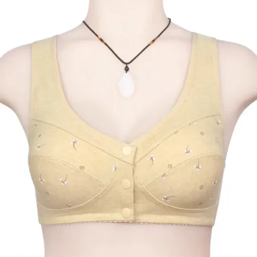 Design for Senior Front Closure Cotton Bra - Image 7