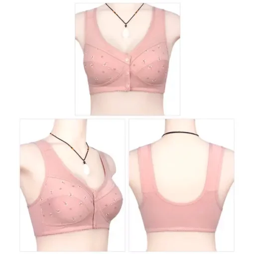 Design for Senior Front Closure Cotton Bra - Image 9