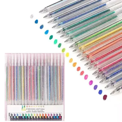 Glitter Gel Pen Set - Image 12