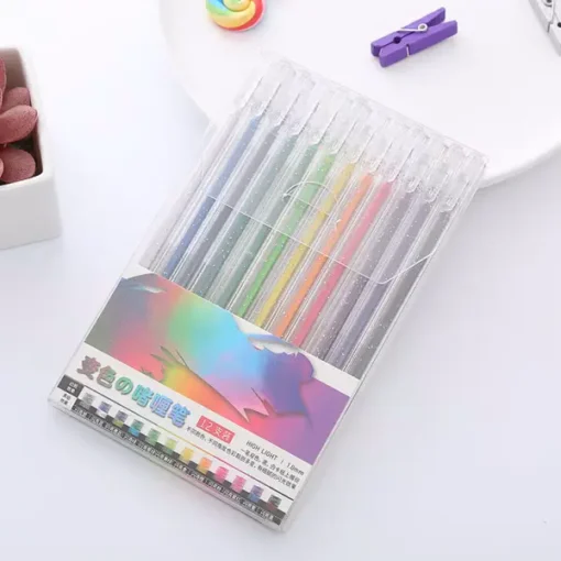 Glitter Gel Pen Set - Image 9