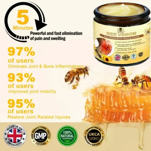 HONXI™ Bee-Venom Pain-Relief Bone Healing Cream‍ - Image 4