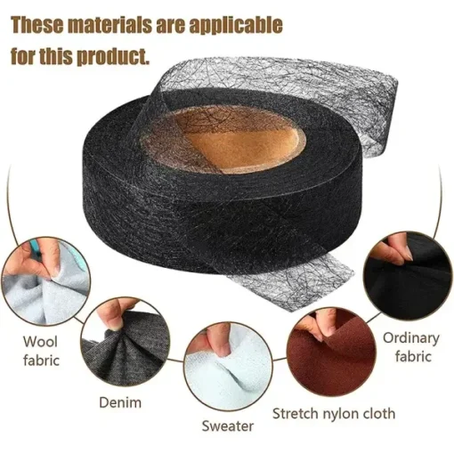 HemEasy™ Iron-On Fabric Hem Tape - Image 7