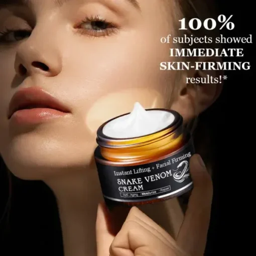 INSTANT LIFTING + FACIAL FIRMING SNAKE VENOM CREAM - Image 2