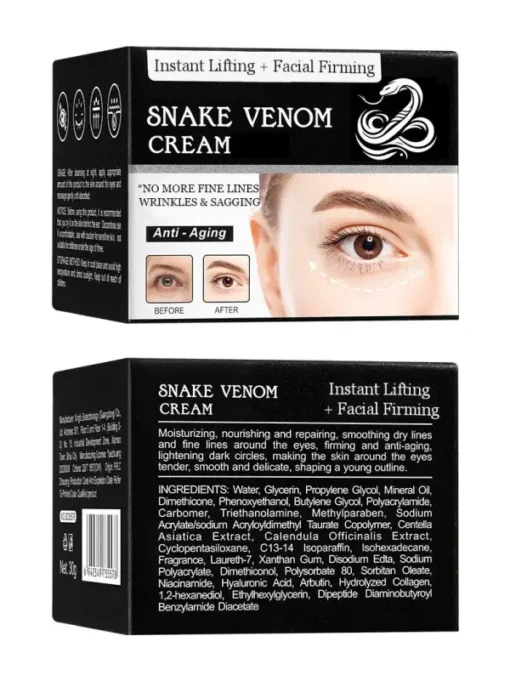 INSTANT LIFTING + FACIAL FIRMING SNAKE VENOM CREAM - Image 8