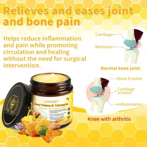 LOVILDS™ Bee Poison & Turmeric Arthritis Therapy Cream - Image 10