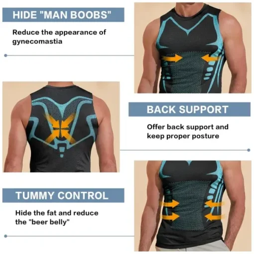 Men’s Ion Compression Shape Vest 5.0 - Image 18