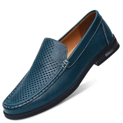 Men’s Italian Genuine Leather Loafers - Image 10