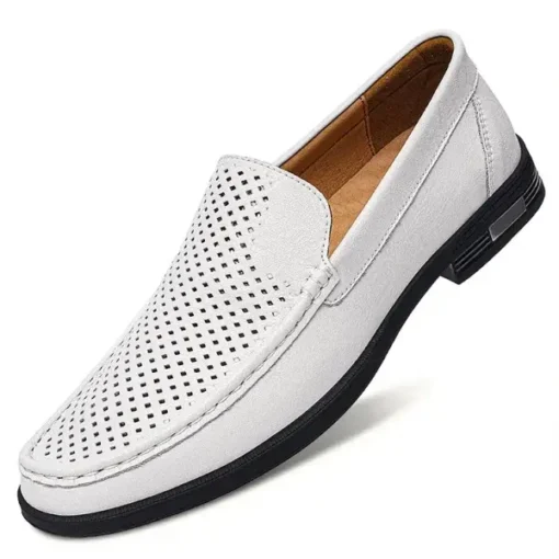 Men’s Italian Genuine Leather Loafers - Image 13