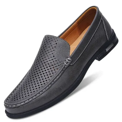 Men’s Italian Genuine Leather Loafers - Image 14