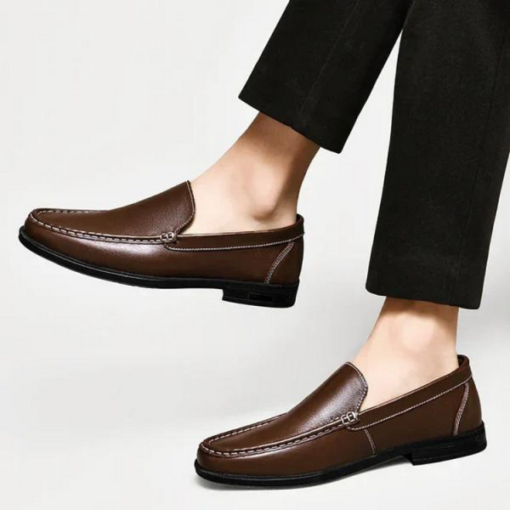 Men’s Italian Genuine Leather Loafers - Image 15