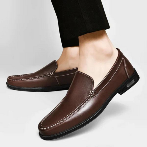 Men’s Italian Genuine Leather Loafers - Image 8