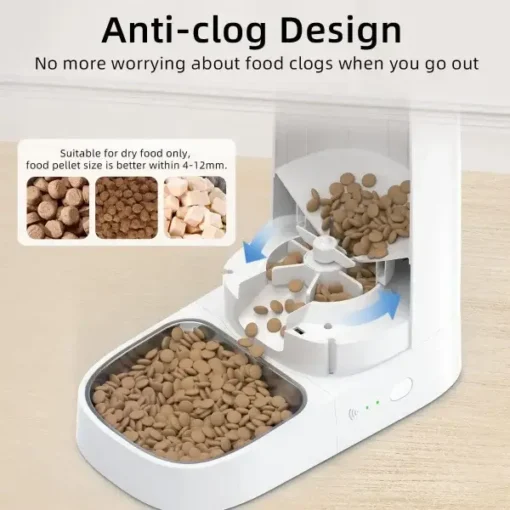 Never Miss a Mealtime with the 4L Automatic Pet Feeder - Image 4