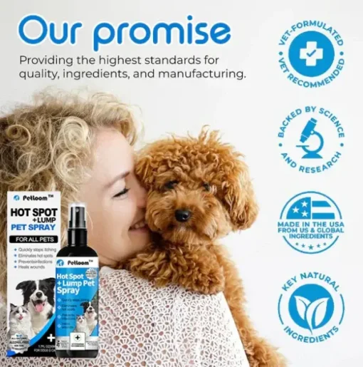 PETLOOM ™ Lumps & Hot Spots Pet Natural Spray - Image 11