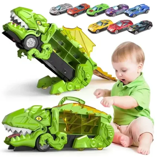 Transport Dinosaur Truck with Foldable Sliding - Image 12