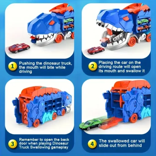 Transport Dinosaur Truck with Foldable Sliding - Image 9