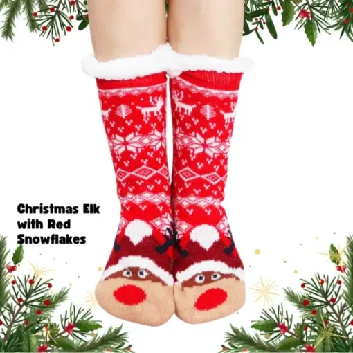 Ultra-thick Cashmere Slipper Home Socks - Image 12