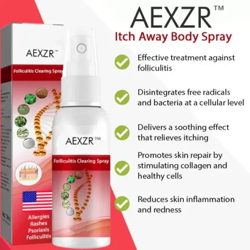 AEXZR™ Folliculitis Clearing Spray - Image 2