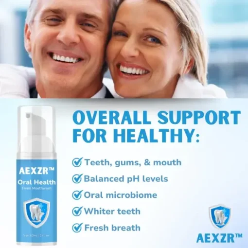 AEXZR™ Oral Health Foam Mouthwash - Image 2