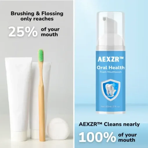 AEXZR™ Oral Health Foam Mouthwash - Image 3