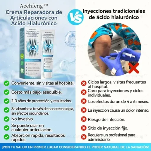 Aeehfeng™ Creman Reparadora Articulacions congs Hialurnico - Image 8