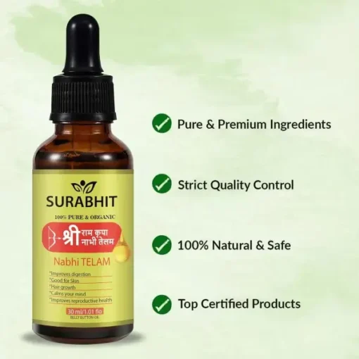 Ayurvedic Ramban Multi-Benefit Nabhi Oil - Image 2