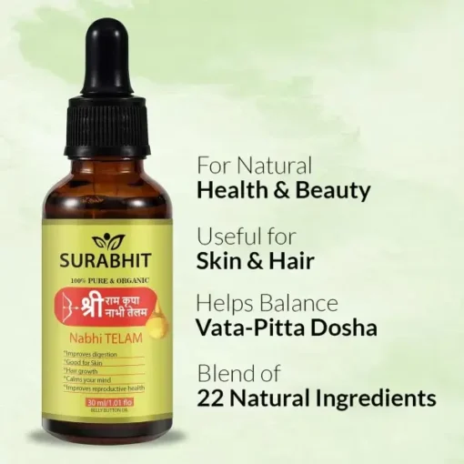 Ayurvedic Ramban Multi-Benefit Nabhi Oil - Image 3