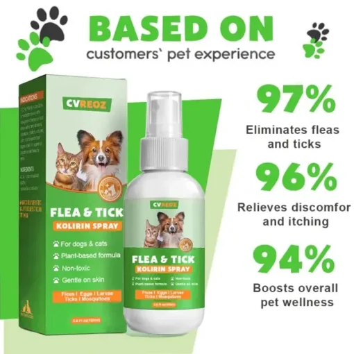 Cvreoz™ Flea & Tick Kolirin Spray - Image 3