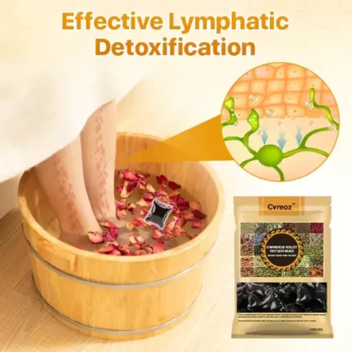 Cvreoz™ LymphoHerb Vitality Foot Bath Beads - Image 4