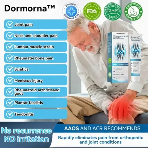 Dormorna™ Hyaluronic Acid Joint Repair Cream - Image 3