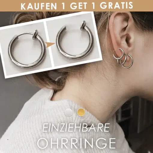 Einziehbare Ohrringe (Kauf 1 bekomme 1 gratis) - Image 5