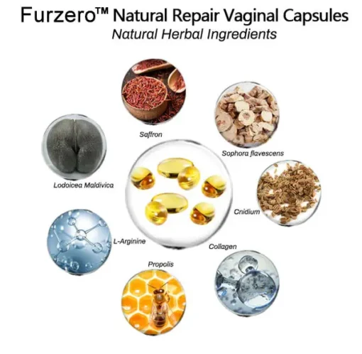 Furzero™ Instant Itch Relief & Natural Detox & Firming Repair & Pink and Tender Natural Capsules - Image 4