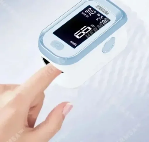 Hermsa™ Precision Noninvasive Bluetooth Blood Glucose and Ketone Testing Medical Device + Exclusive Gift - Image 6