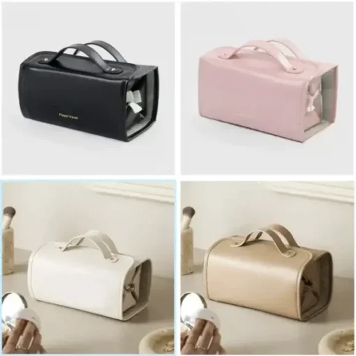 Leather Waterproof Cosmetic Bag - Image 8