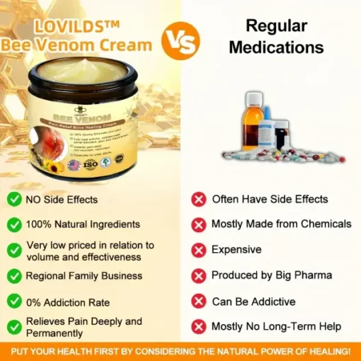 Lovilds™ Bee-Venom Pain-Relief Bone Healing Cream - Image 5