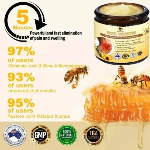 Luhaka™ Bee-Venom Pain-Relief Bone Healing Cream ACE4 - Image 6