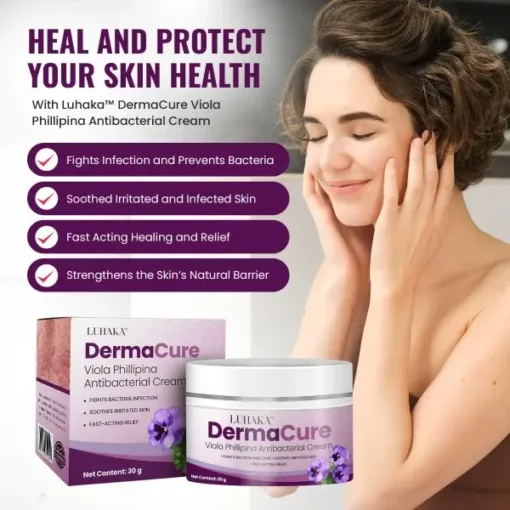 Luhaka™ DermaCure Viola Phillipina Antibacterial Cream Ultra3 - Image 2